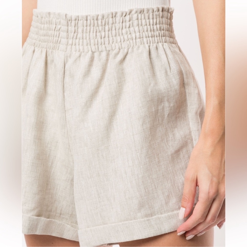 Reformation Nashville Linen Shorts